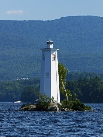 Photo:  Loon Island Light, New Hampshire